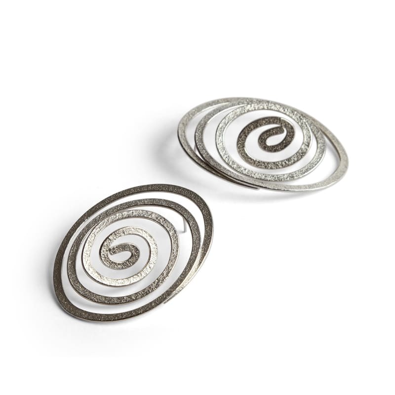 Dancing Orbit, ear sculptures by Ute Decker on show for London Craft Week as part of The Cockpit Edit.