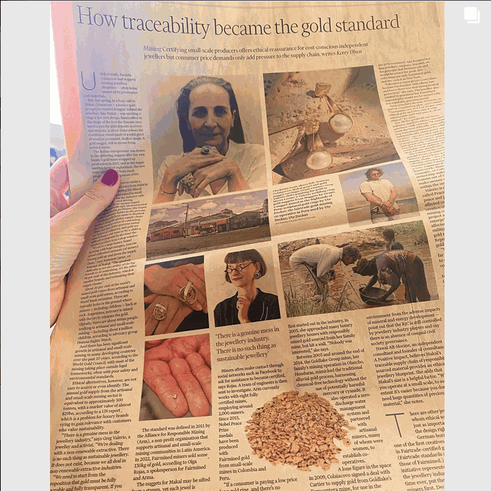 How traceability of gold became a focus for independent jewellers