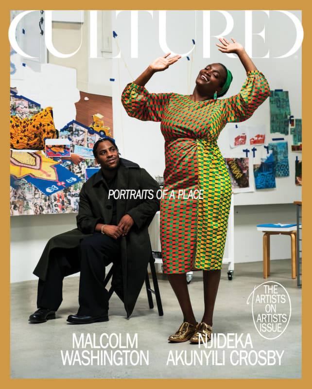 Njideka Akunyili Crosby in conversation with Malcolm Washington in Cultured