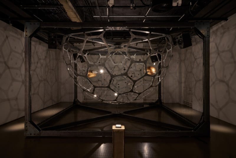 Quantum Untangled featuring Conrad Shawcross, on view at the Science Gallery