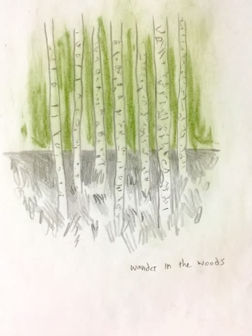 Hernan Bas illustrated interview in NeueJournal