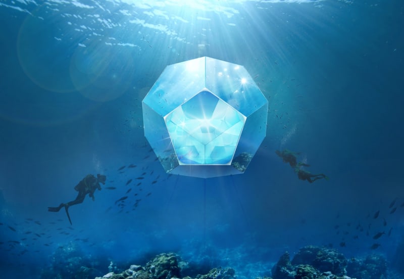 Doug Aitken announces underwater pavilions