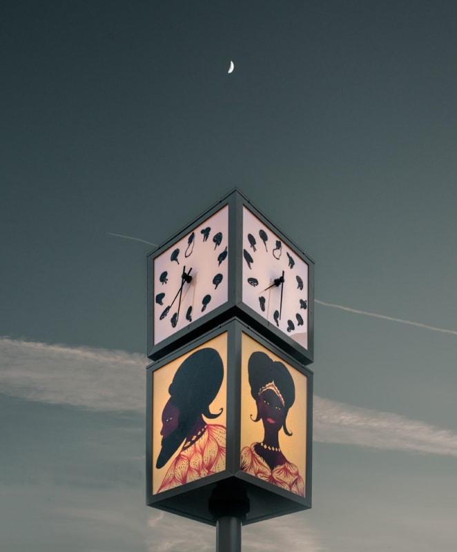 As part of its Contemporary Classics series, Elephant writes about Black Hands, Chris Ofili’s clock commission for PEER