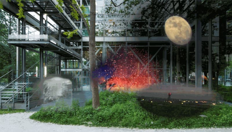 The Fondation Cartier pour l’art contemporain and Sarah Sze present augmented reality app Night Vision 20/20