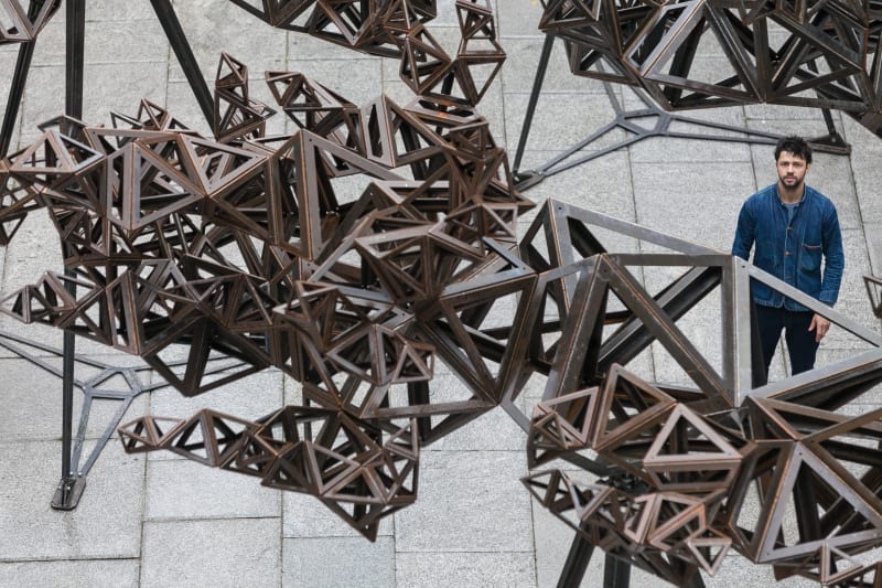 Conrad Shawcross is the 2020 patron of Art UK