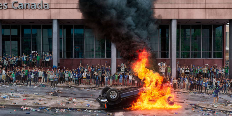 On view at The Polygon, North Vancouver – Stan Douglas: 2011 ≠ 1848