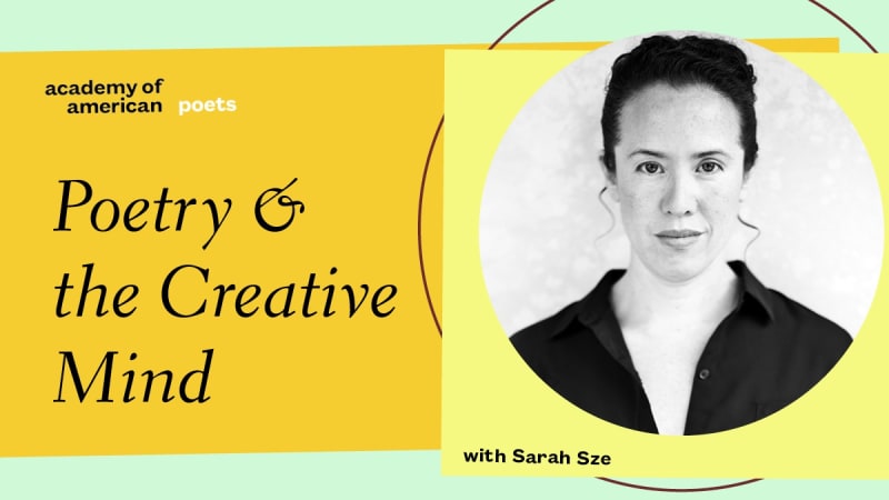 Sarah Sze to participate in the 18th annual Poetry & the Creative Mind