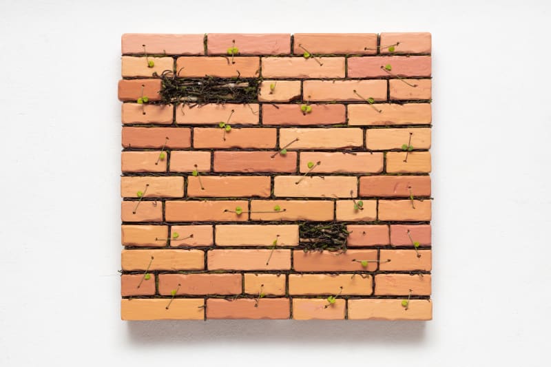 Camille Kachani Untitled, 2019 mixed media 70 x 75 x 6 cm