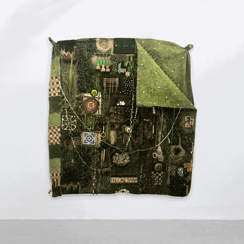 Camille Kachani Pindoretama, 2025 Técnica mista 200 x 195 x 40 cm