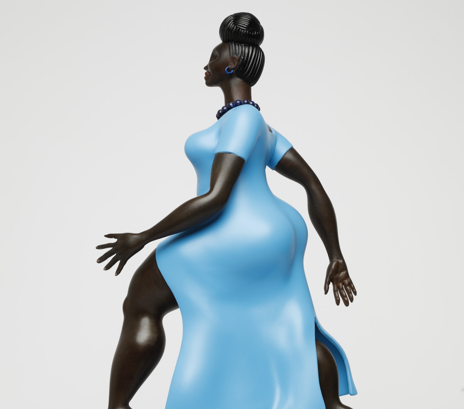 Tschabalala Self sculpture Lady in Blue is selected for London's Fourth Plinth