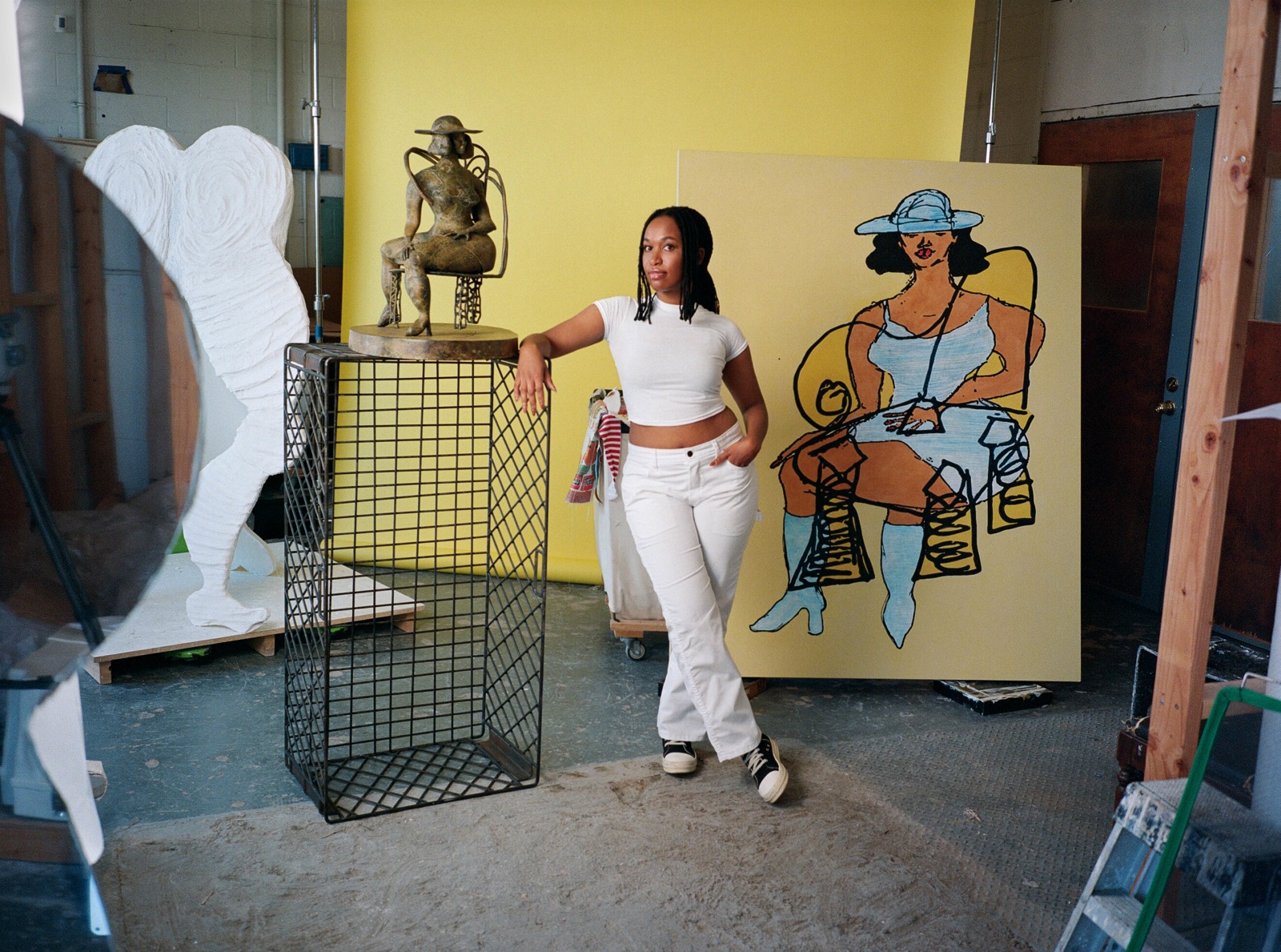 ‘Hip-hop honeys’ and sitting as a political act: why Tschabalala Self is one of America’s hottest artists