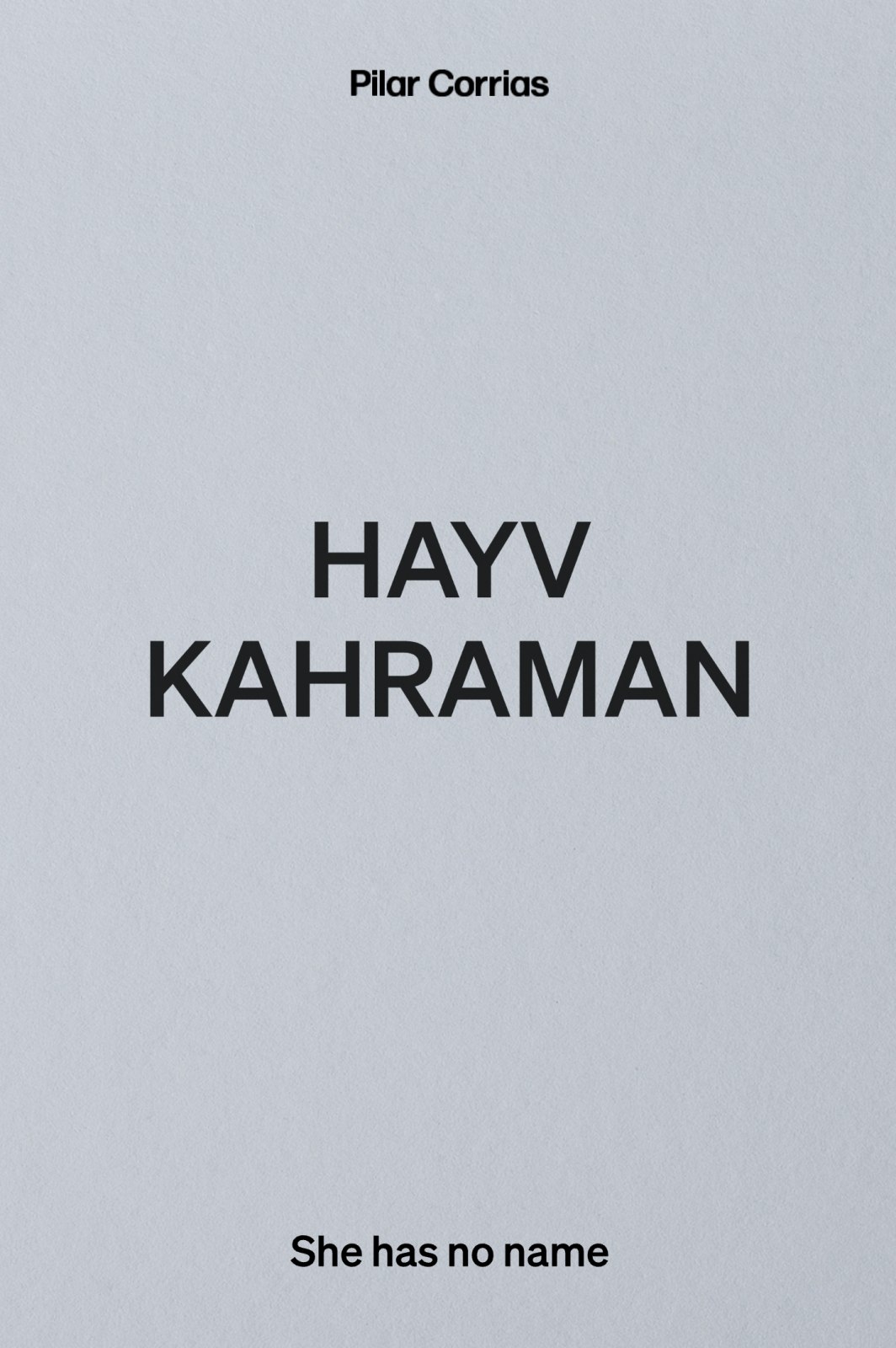 Hayv Kahraman: She has no name