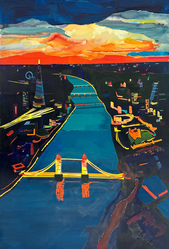 Sunset over Tower Bridge