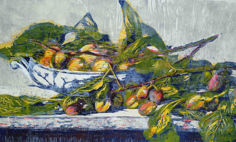 September Fruits on Copenhagen Dish