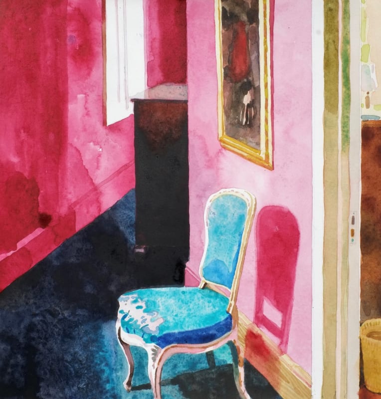 Turquoise Chair