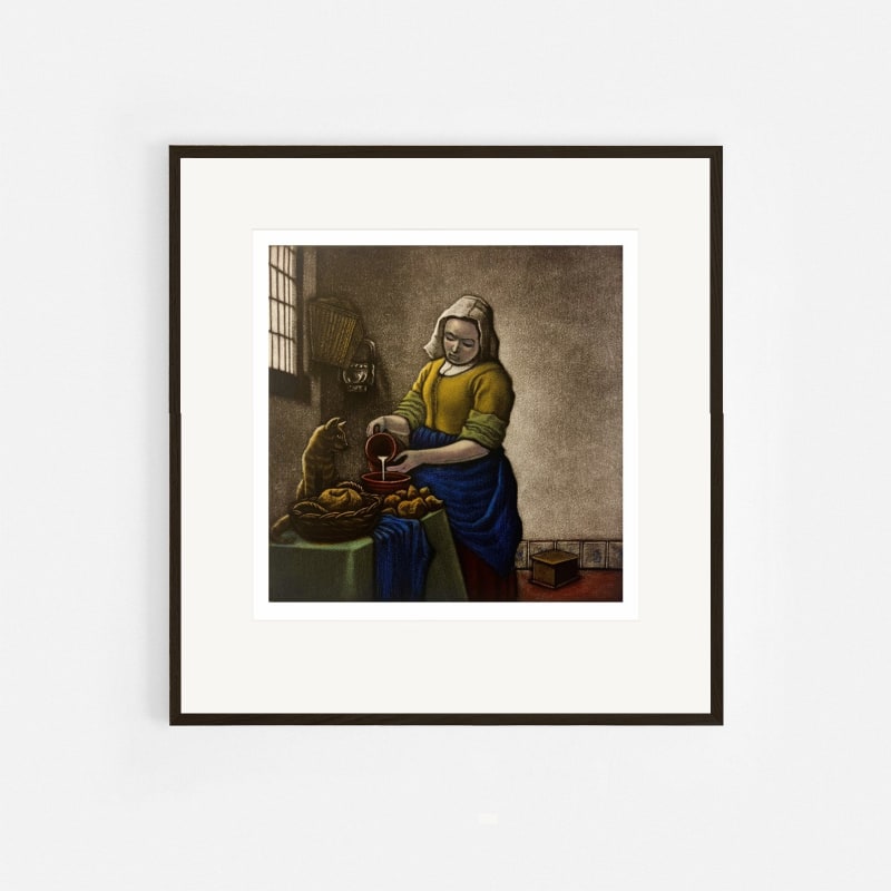Mychael Barratt PPRE Hon. RWS, Vermeer's Cat