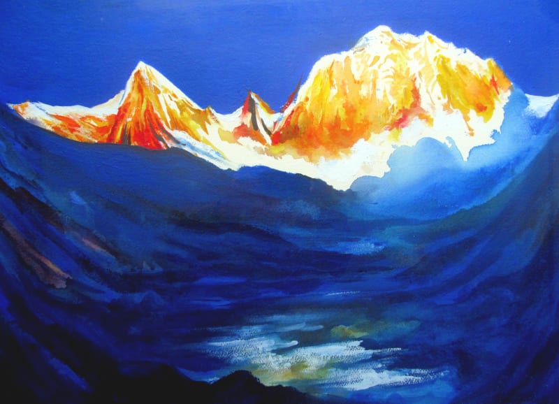 The Approach to Annapurna Sanctuary, Nepal