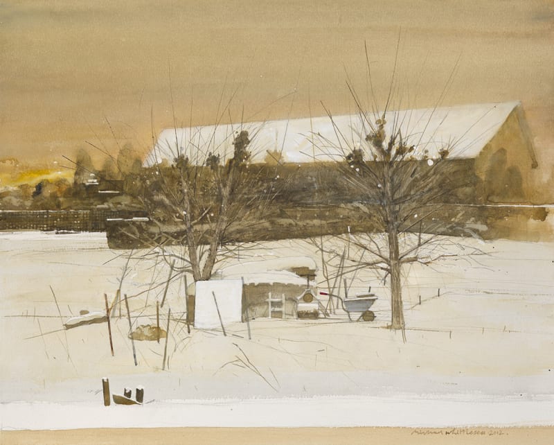 The Barn in Winter