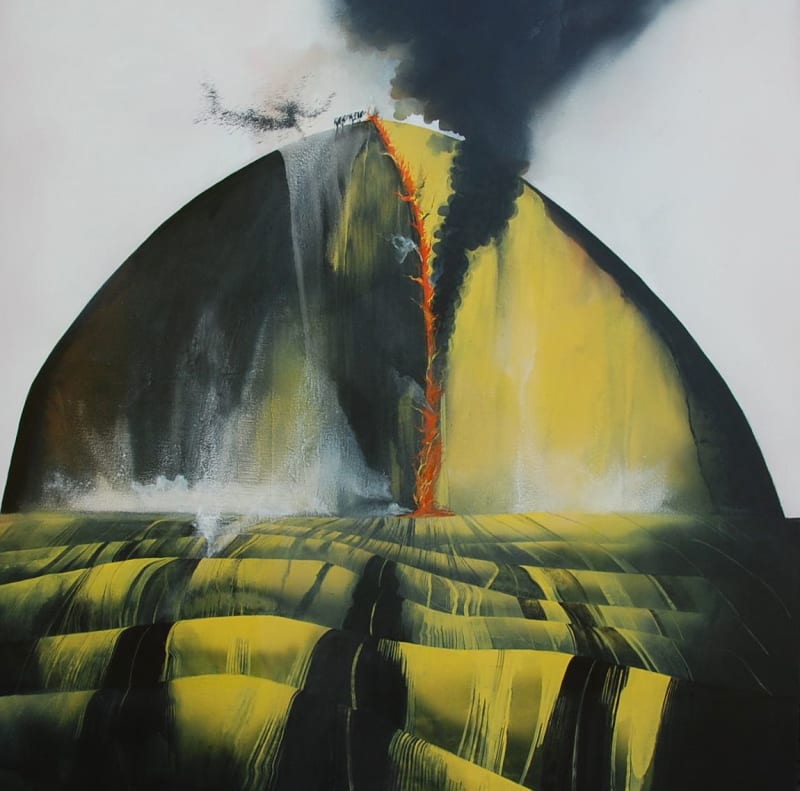 On a Burning Hill