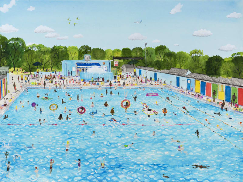 The Lido in the Summer