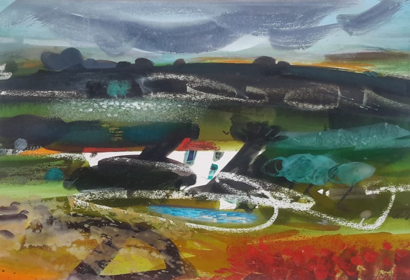 Black Mountain Sheep & Cottage