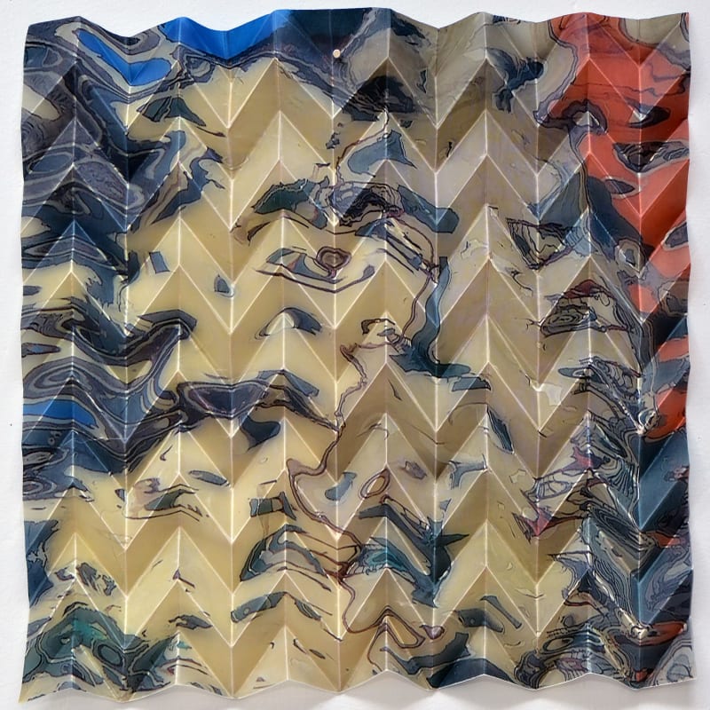My Small Sea Creased and Folded (Venice I)