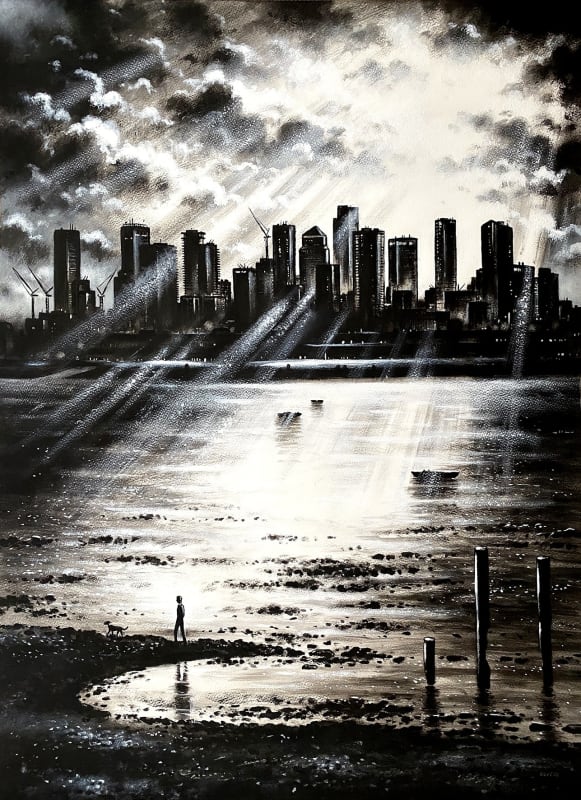 Docklands from Greenwich Shoreline