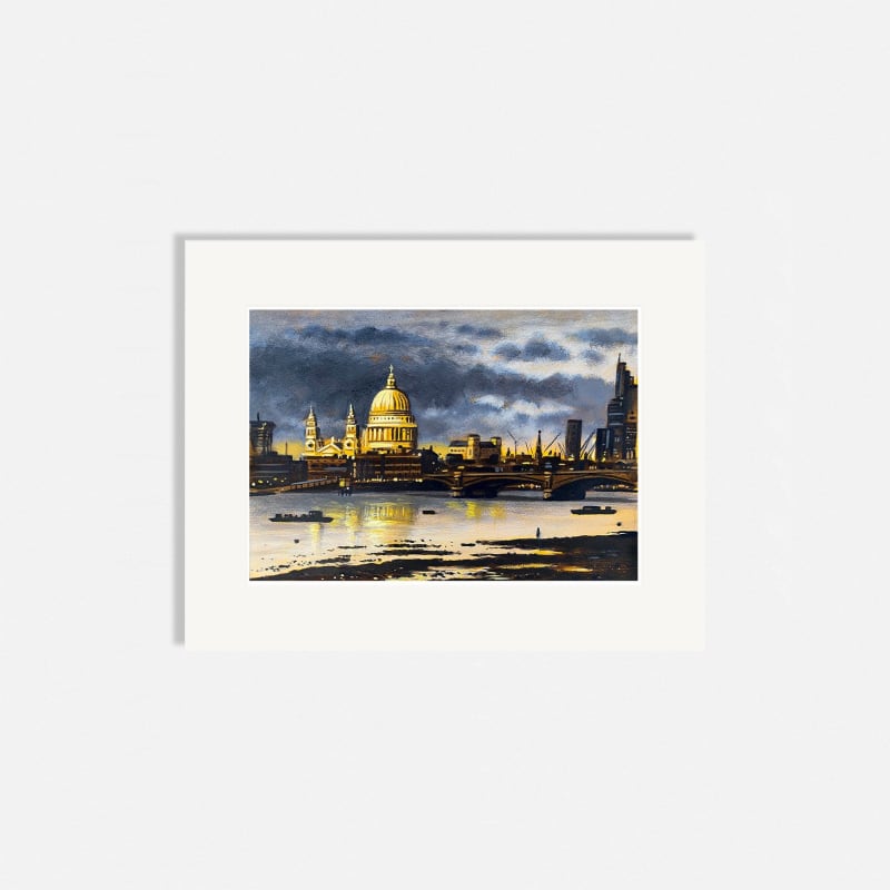 John Duffin RWS RE, St Paul's Cathedral