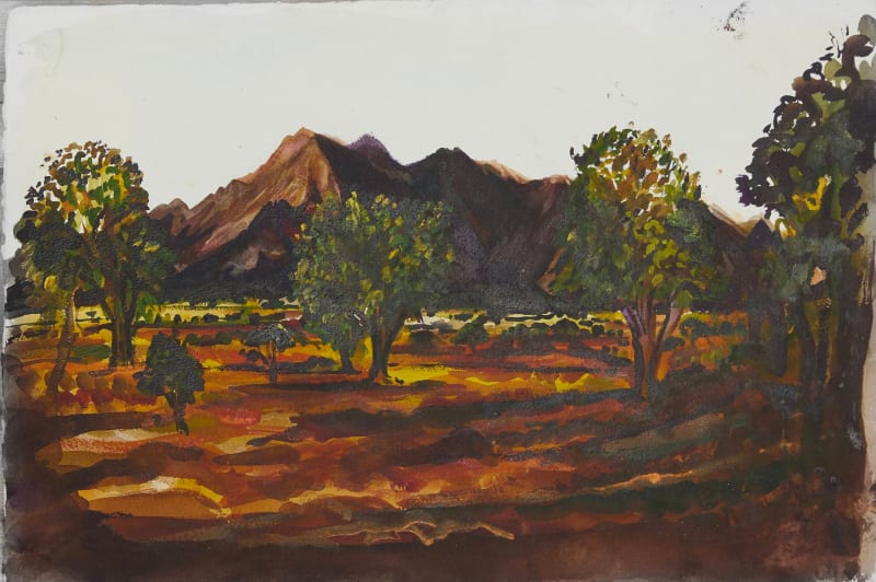 From Sesriem Campsite, Sossusvlei, Namibia