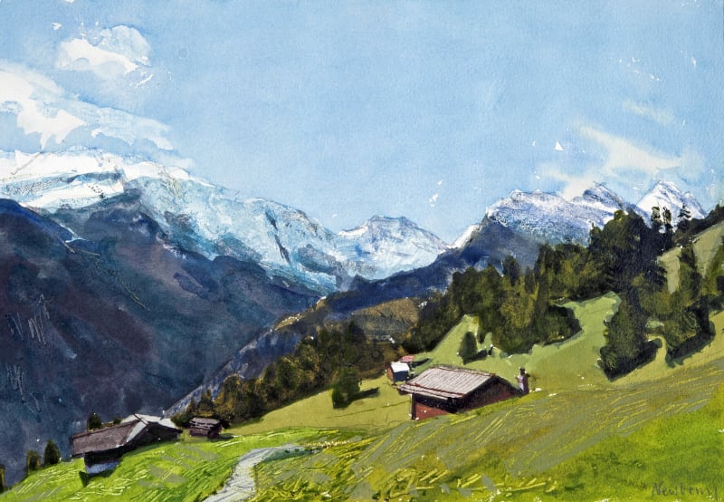 Eiger & Jungfrau, Murren, Switzerland
