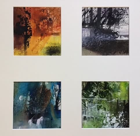 Winter Watch Quadtych