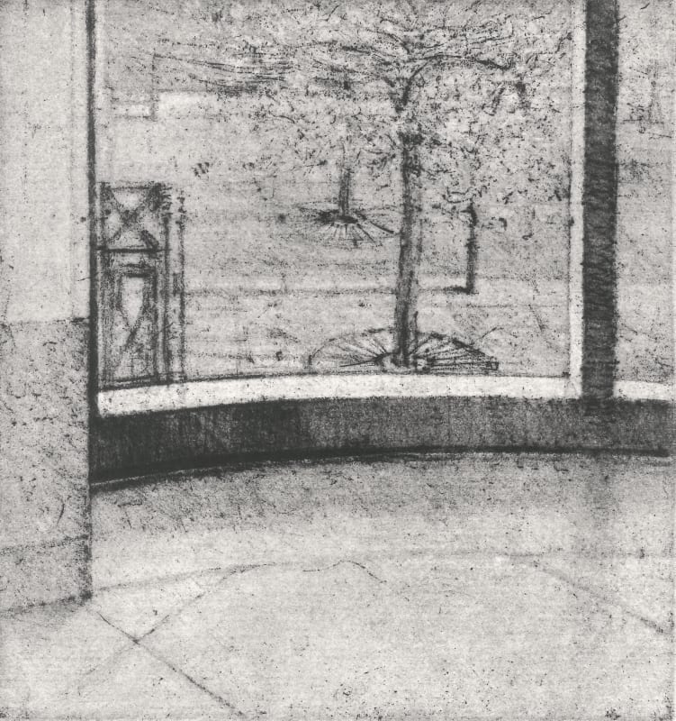 David Lintine ARE, Window with Courtyard View