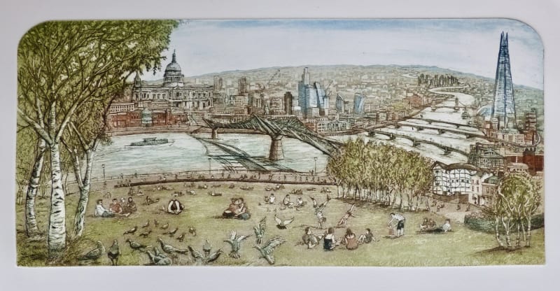 Bankside by The Thames