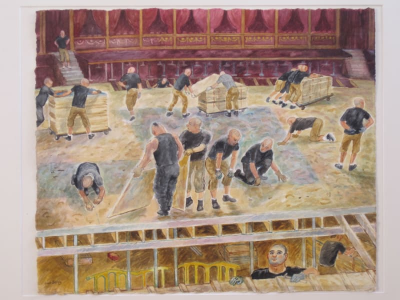 Changing the Level of the Floor at The Royal Albert Hall