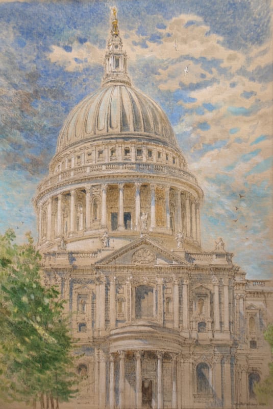 St Paul's Cathedral from Peter's Hill
