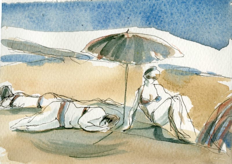 Sunbathers