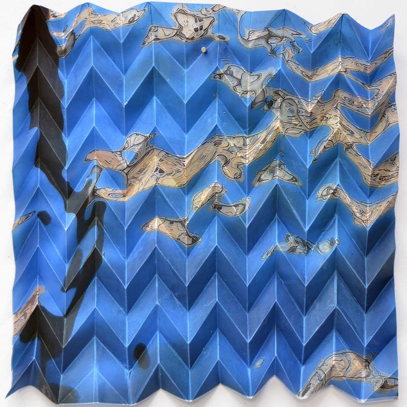 My Small Sea Creased and Folded (Venice II)