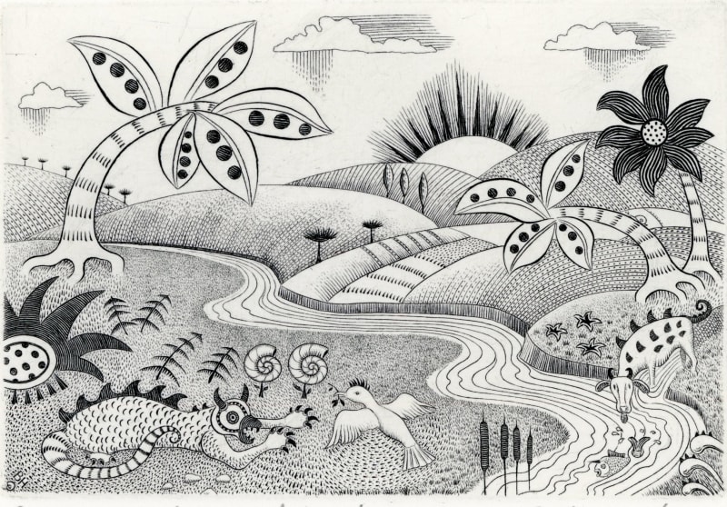 Sunrise over Imagined Land