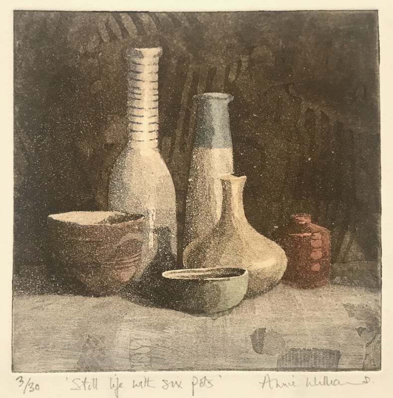 Still Life with Six Pots