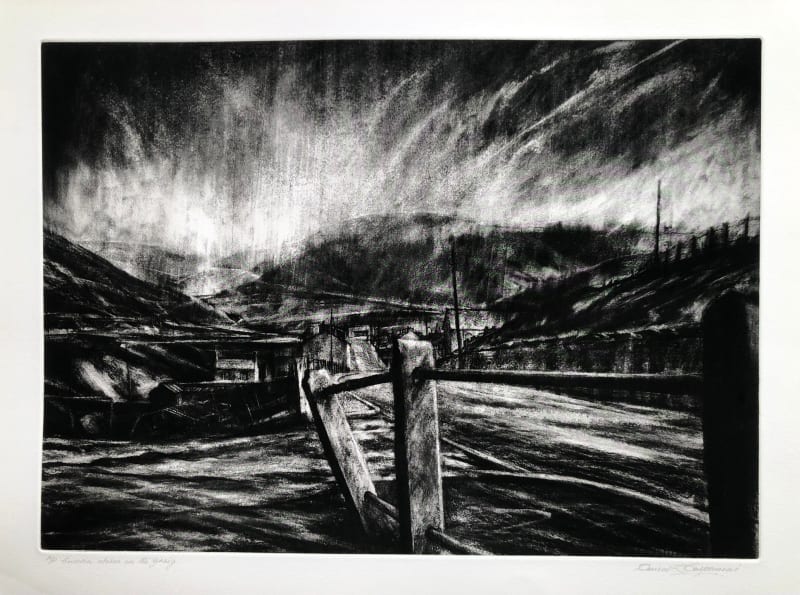 Sudden storm on the Graig