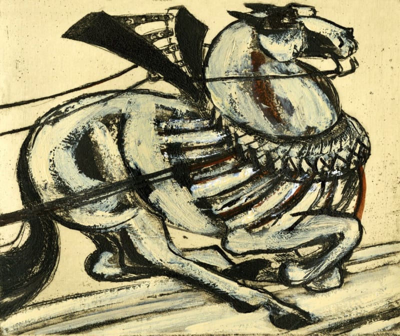 Provencal Wine Horse