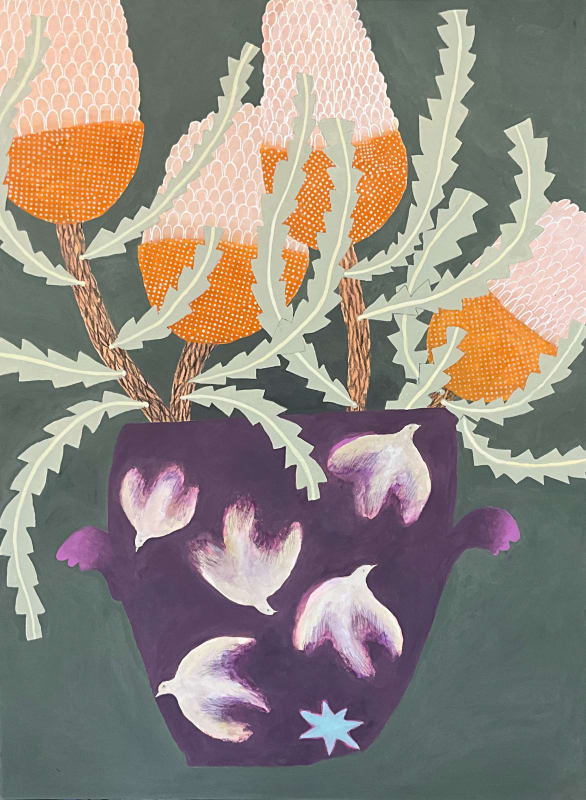 Singing Birds under Woolly Oranges