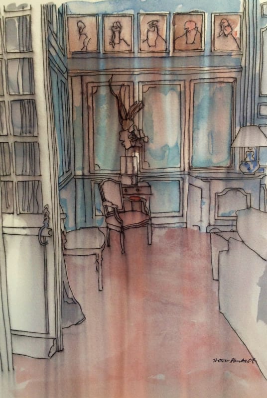 Chateau Interior, Bordeaux