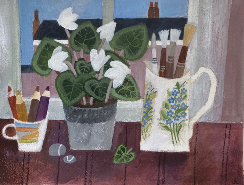 Cyclamen on the Windowsill