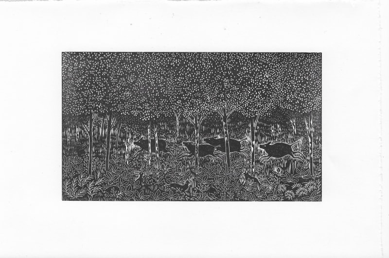 Boars in the Undergrowth
