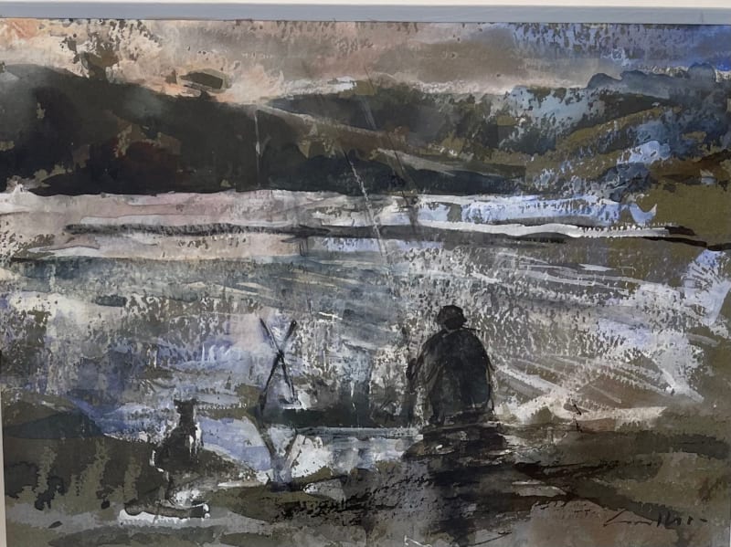 Fisherman and his Dog