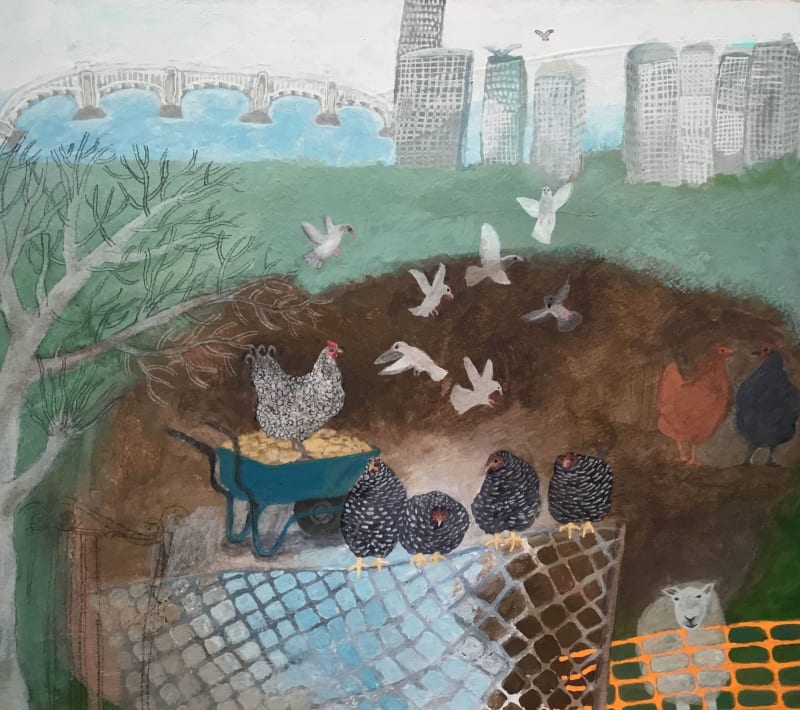 Waiting for Visitors - Vauxhall City Farm