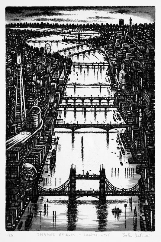 Thames Bridges - Looking West