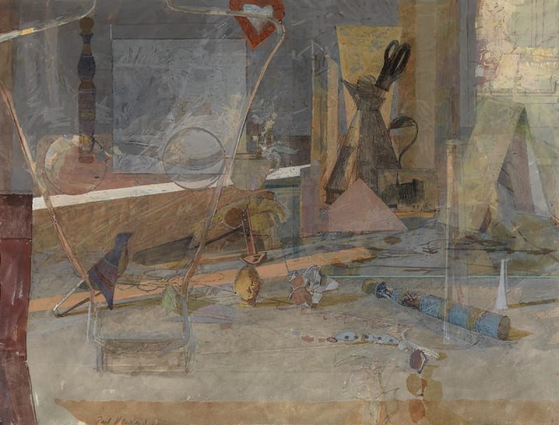 Still Life with the Dream of St. Ursula