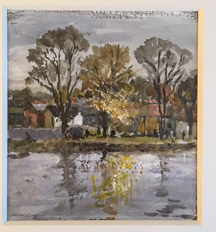 Autumn on the Thames, Chiswick